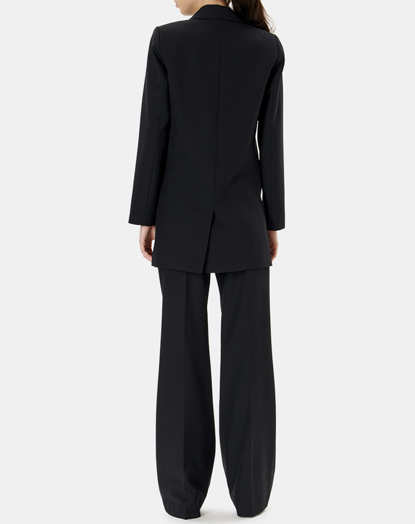Zapa Veste en Laine mélangée Victorine noire