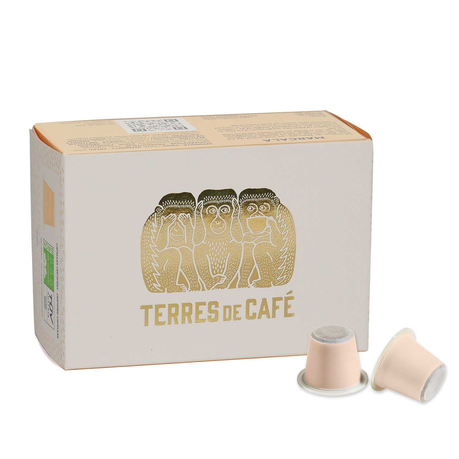 Café bio Honduras Marcala - capsules compatibles Nespresso® compostables