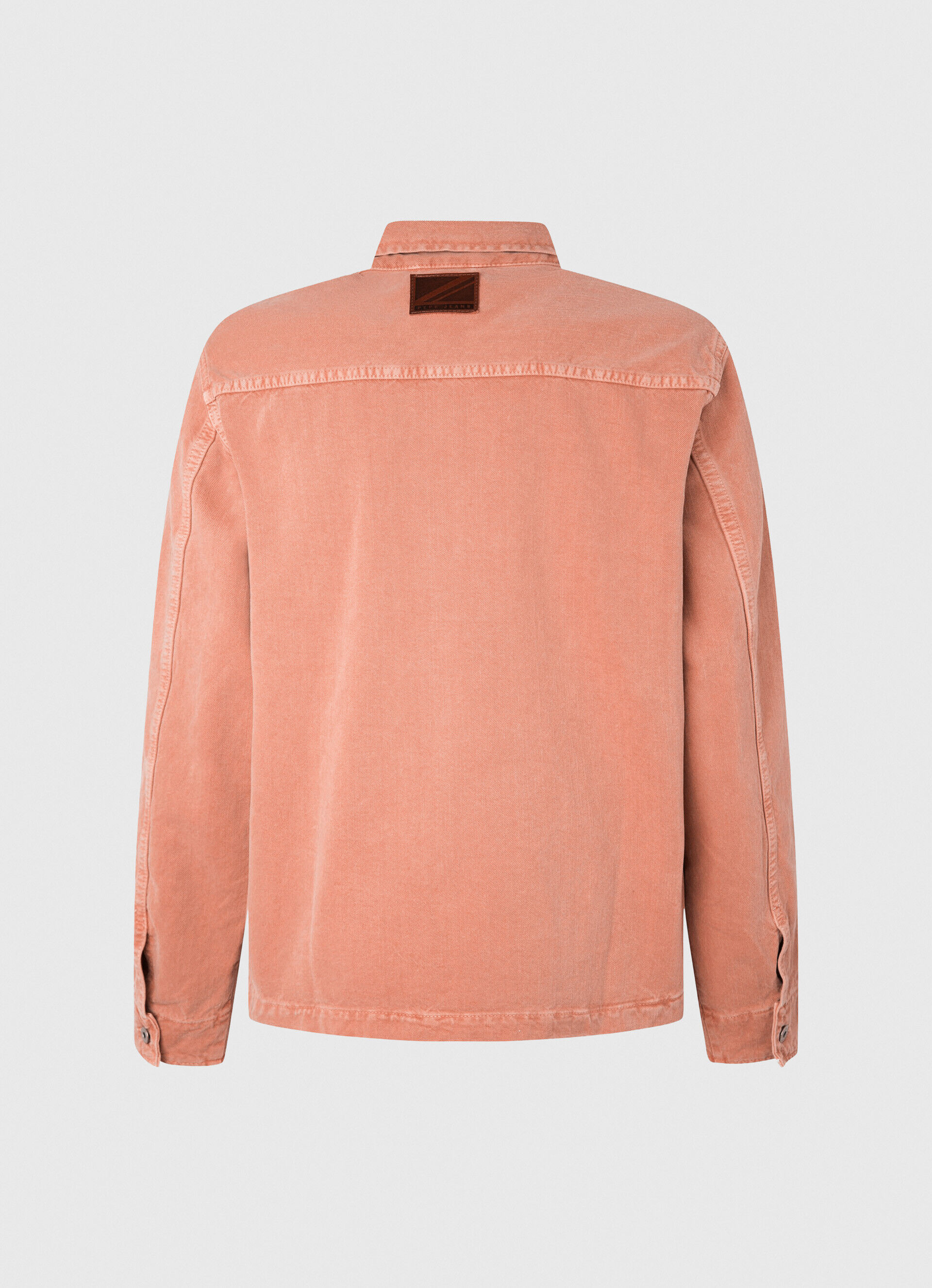 SOBRECAMISA DENIM BAILEY RELAXED - squash orange