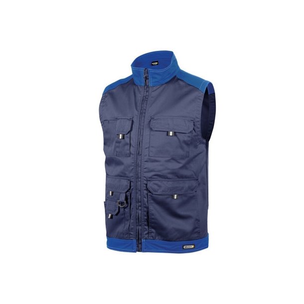 350077  Dassy ® Faro tofarvet arbejdsjakke navy blaa