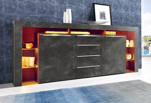 borchardt Möbel Sideboard »Lima« (192 oder 220 cm)