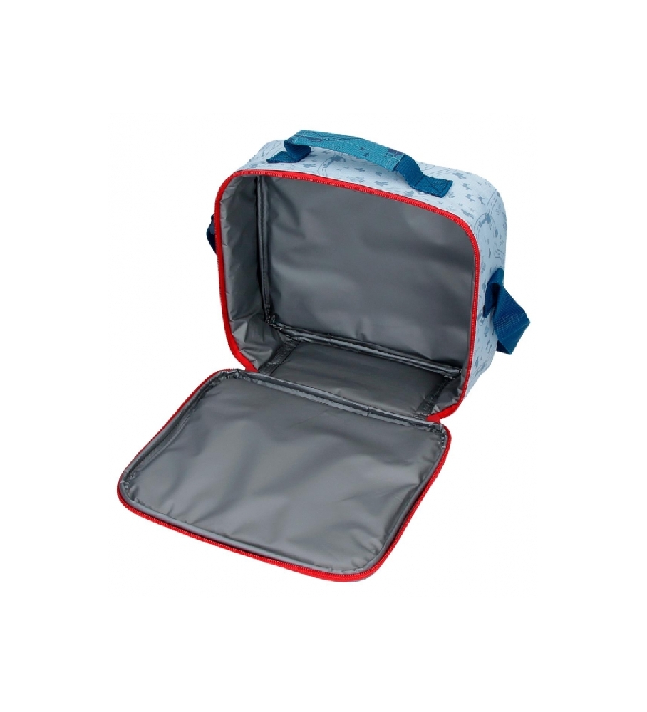 Nécessaire adaptável Disney Mickey Road Trip com bolsa de ombro azul