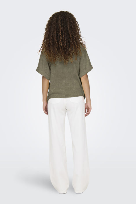 Only groene dames t-shirt