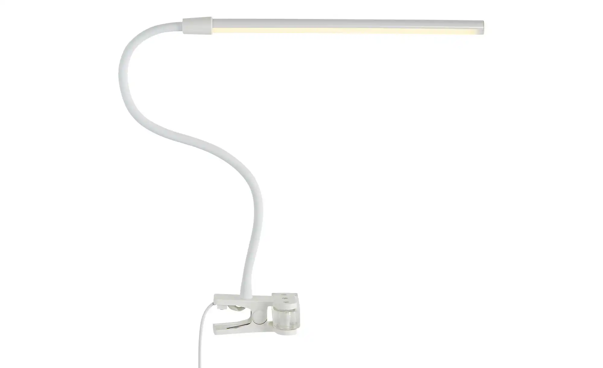 KHG LED-Klemmleuchte, 1-flammig, Weiß