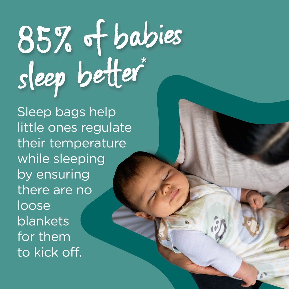 Tommee Tippee Babyschlafsack 0-3 Monate, 1,0 Tog, Blush