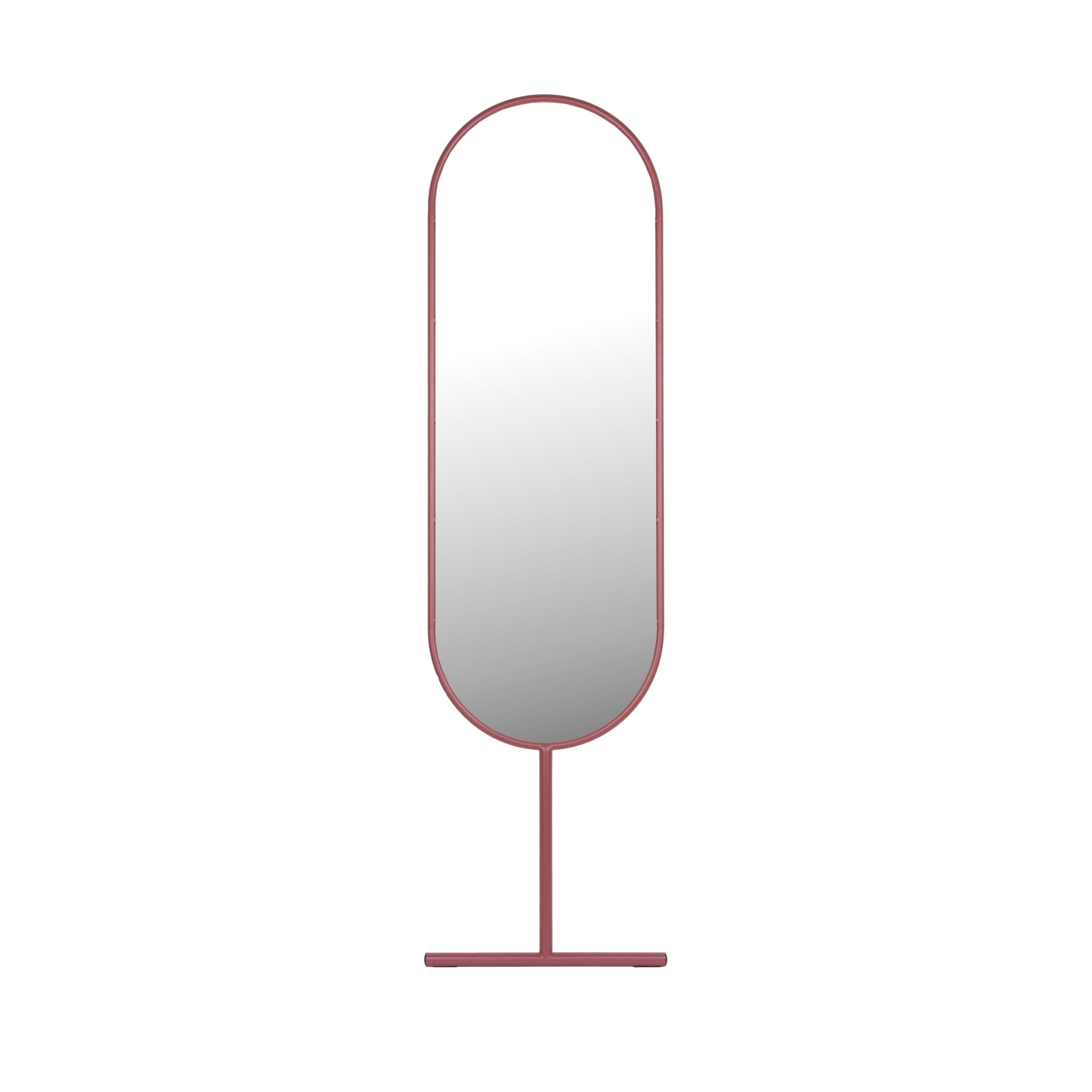 Zuiver Tess Spiegel Staand| Passpiegel Marsala Rood