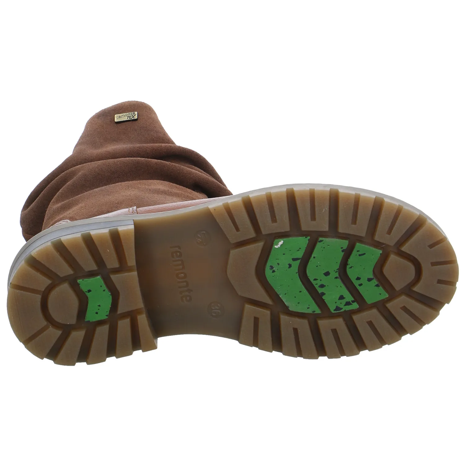 REMONTE Stiefel Braun Leder  mit TEX Membrane