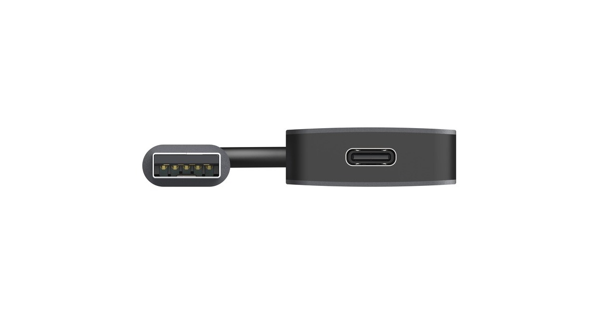 SitecomUSB-A naar 4x USB-C usb-hub  (Grijs)