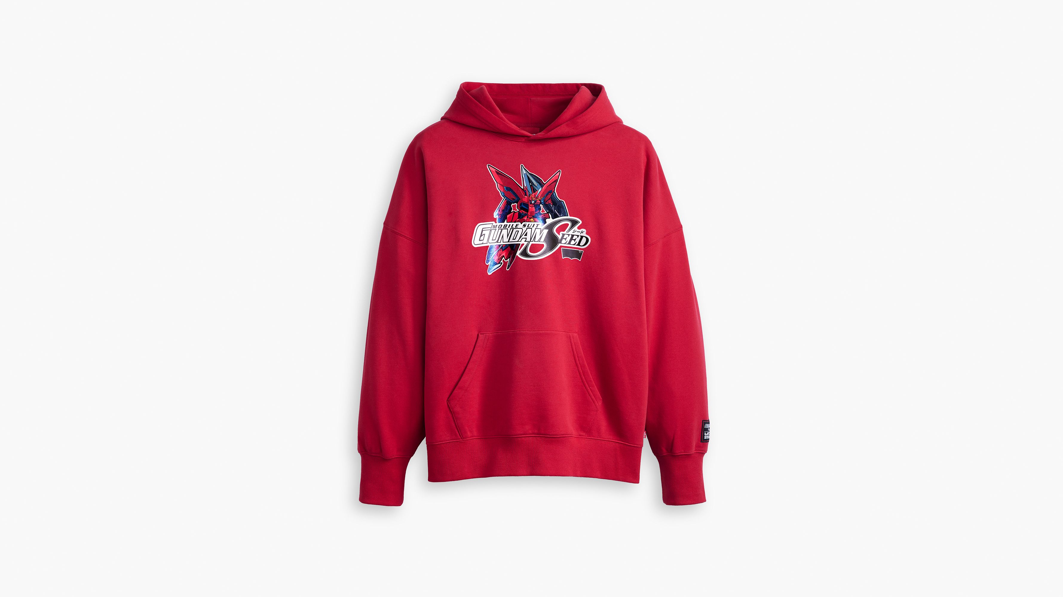 Sweat à capuche LEVI'S® x Gundam SEED - Aegis Red - Rouge