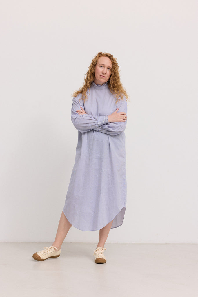 Dyrelle W, Kjole  - Bolich Blue Stripe
