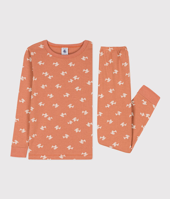 Pyjama ajusté petite fille en coton