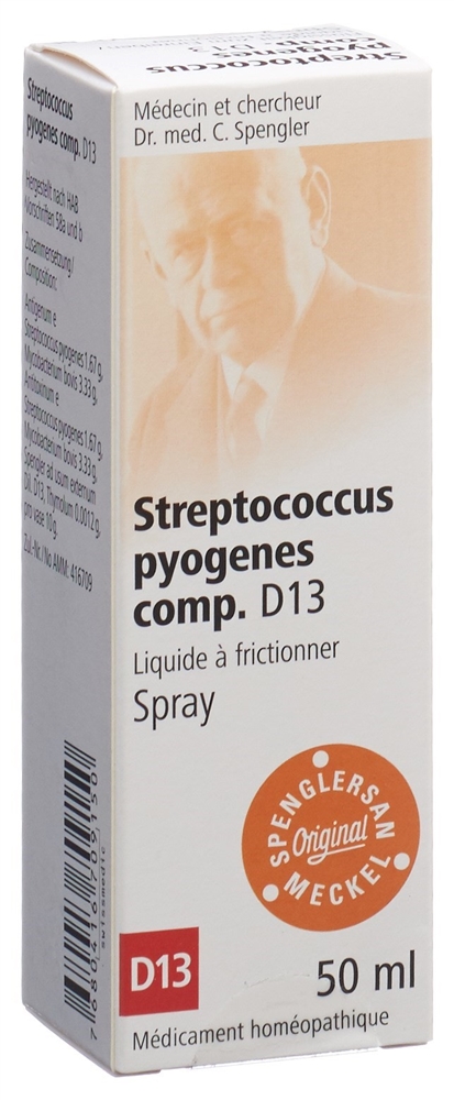 Spenglersan Streptococcus pyogenes comp. 13 D<br>50 ml, Spray, Classic Spray
