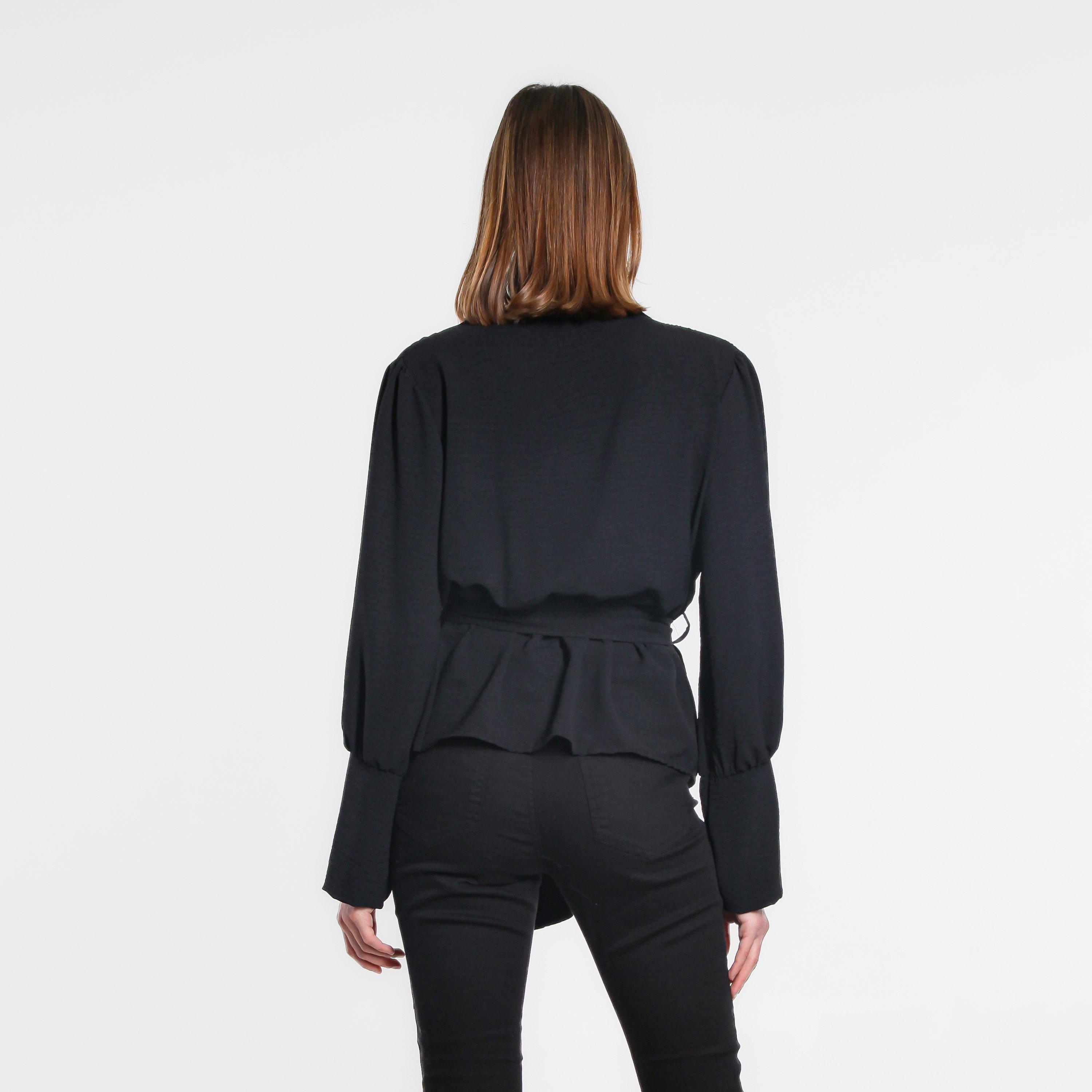Be You BY Peplum Wrap Top Womens