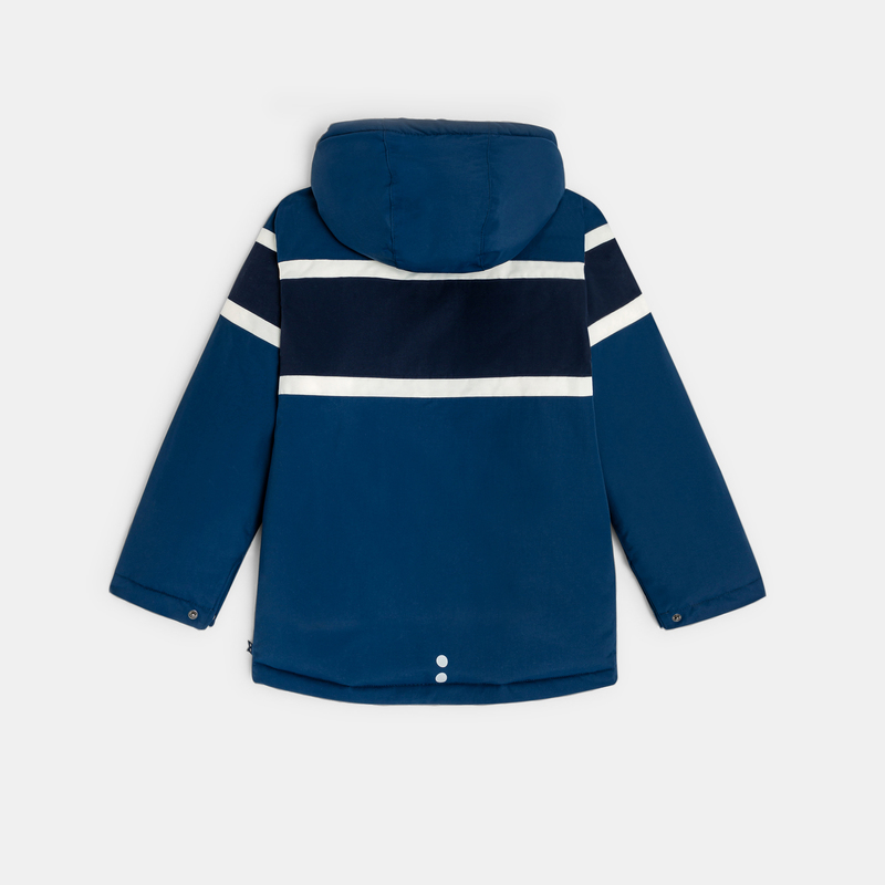 Blouson de ski bleu Garçon