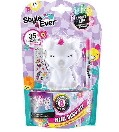 Style 4 Ever Mini Deko-DIY-Lampe - 9 x 7 cm