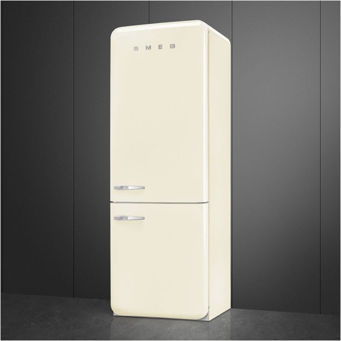 SMEG Kühl-Gefrierkombination 50's Retro Style FAB38RCR5 Creme