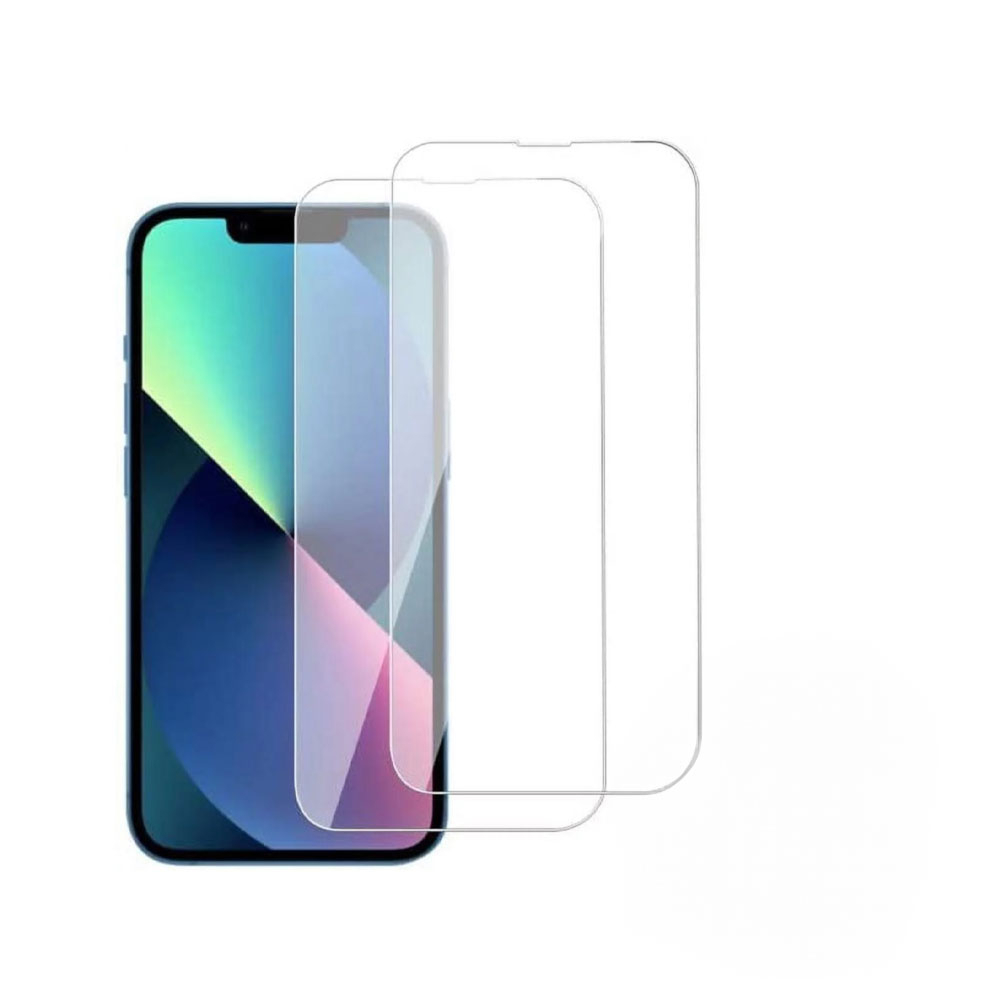 (2er Set) iPhone 14 Pro Panzer Glas Displayschutz Case Friendly