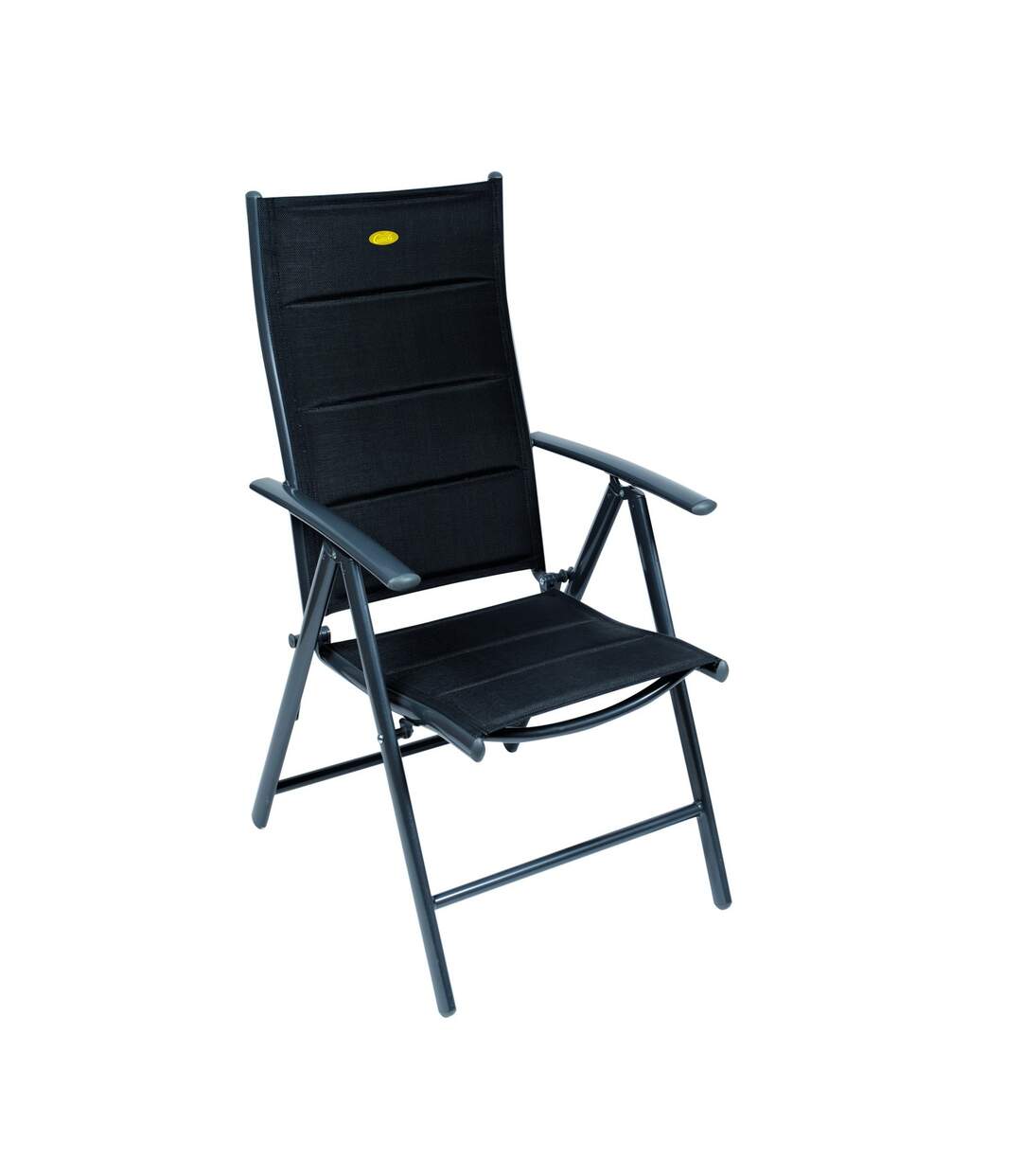 Camp 4 - Chaise de camping ISCHIA MEGA (Noir) (Taille unique) - UTMD709