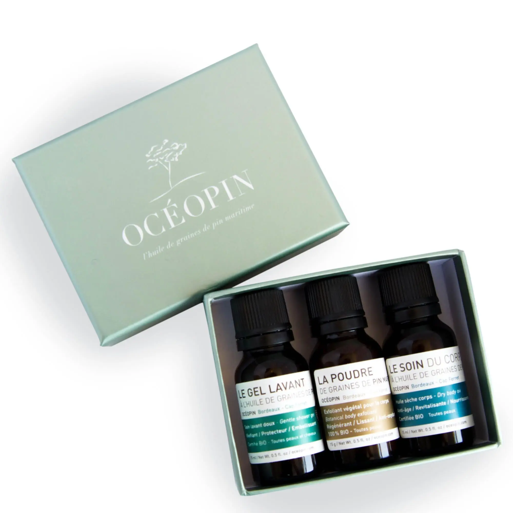Océopin - LE KIT MINIS Coffret découverte- Gel douche