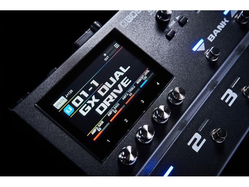 BOSS Effektgerät GX-100 Gitarreneffektprozessor mit neuen Farben für Ihren Sound