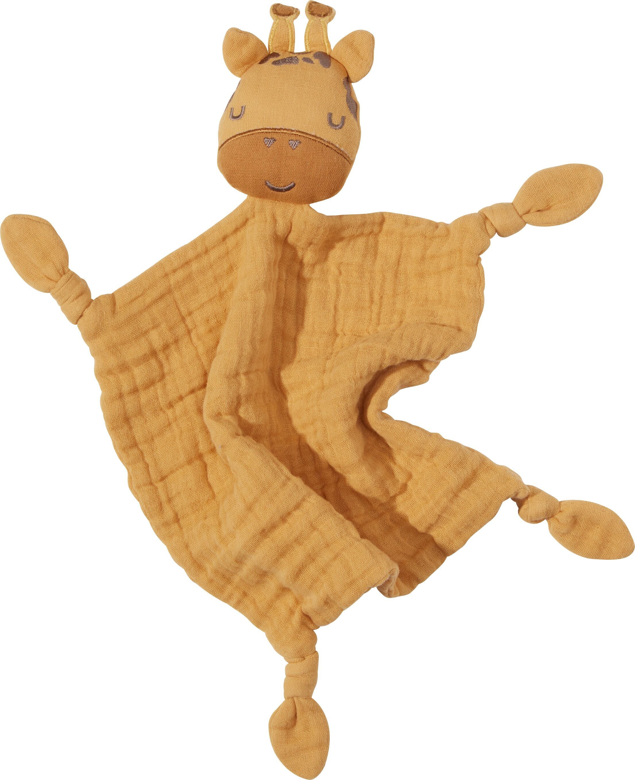 LEYA Schmusetuch - Gelb / B: 24.0 cm x H: 24.0 cm