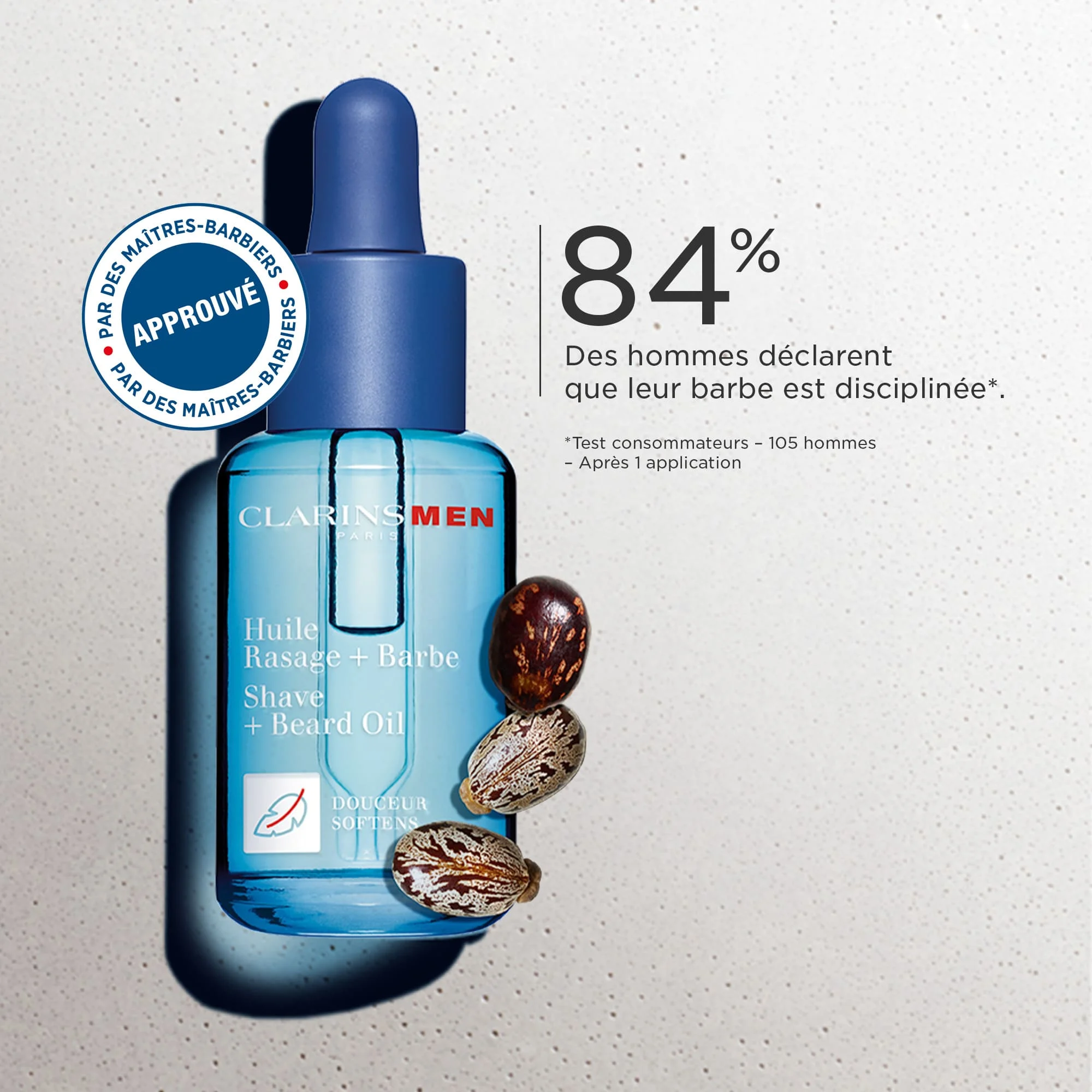 ClarinsMen Huile Rasage + Barbe |