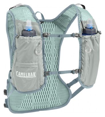 Sac Hydratation Camelbak Zephyr Pro 10L   2 flasques 500ml Gris/Bleu