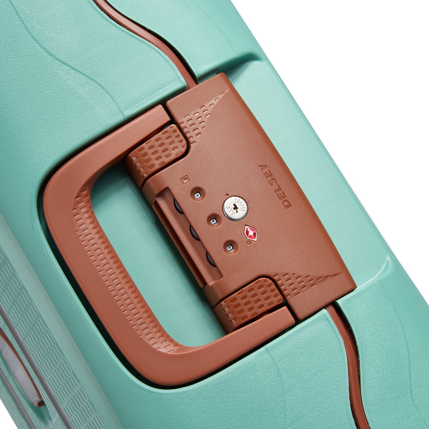 Delsey Moncey 4 Wheel Trolley 55/40 Slim almond