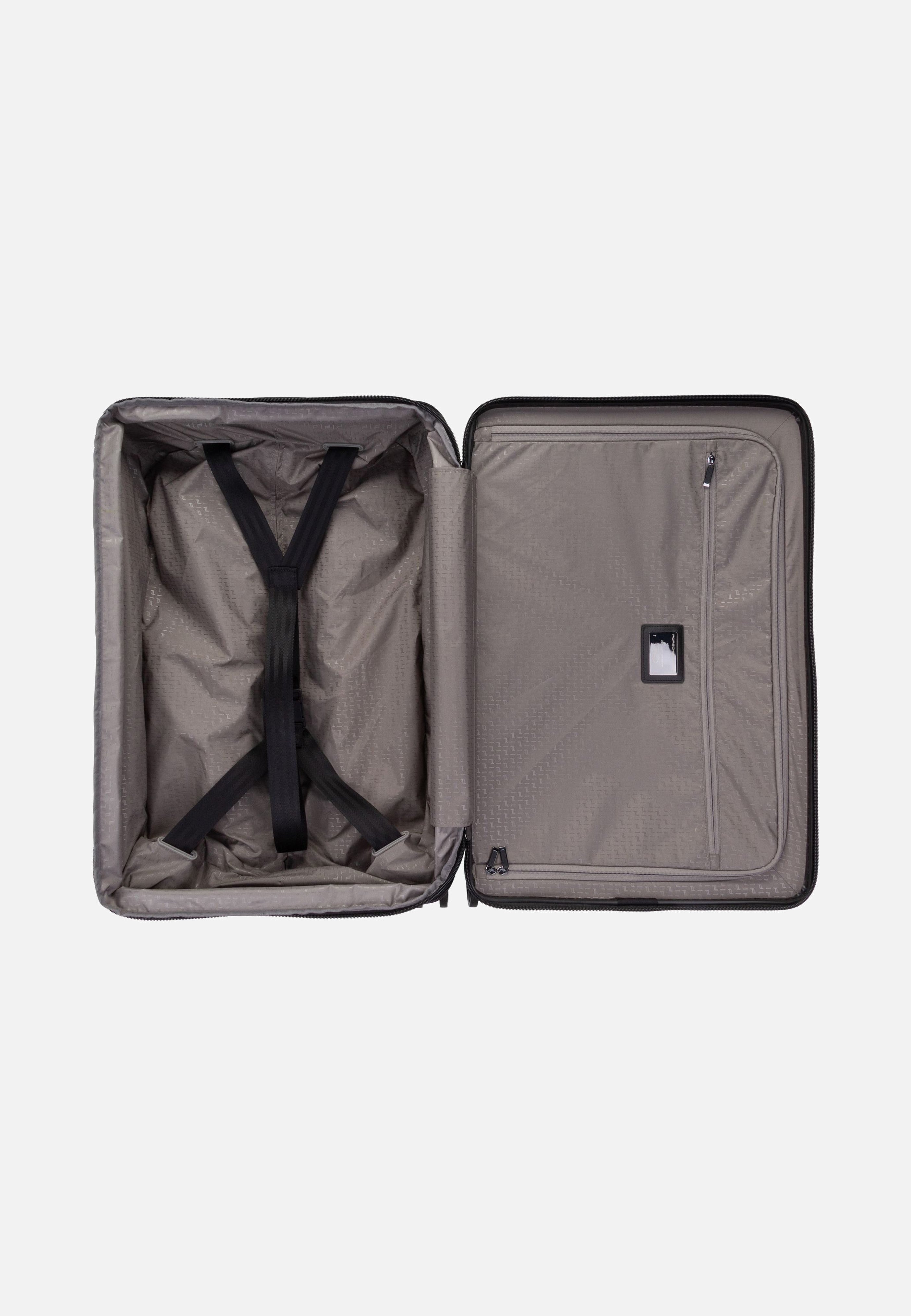 Roadster 4W Trolley M Shiny Black - Koffer