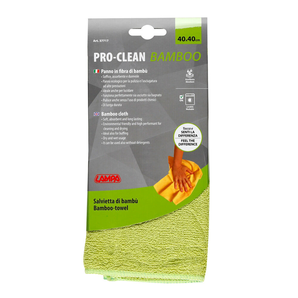 Lampa Pro-Clean milieuvriendelijke handdoek - 40x40 cm