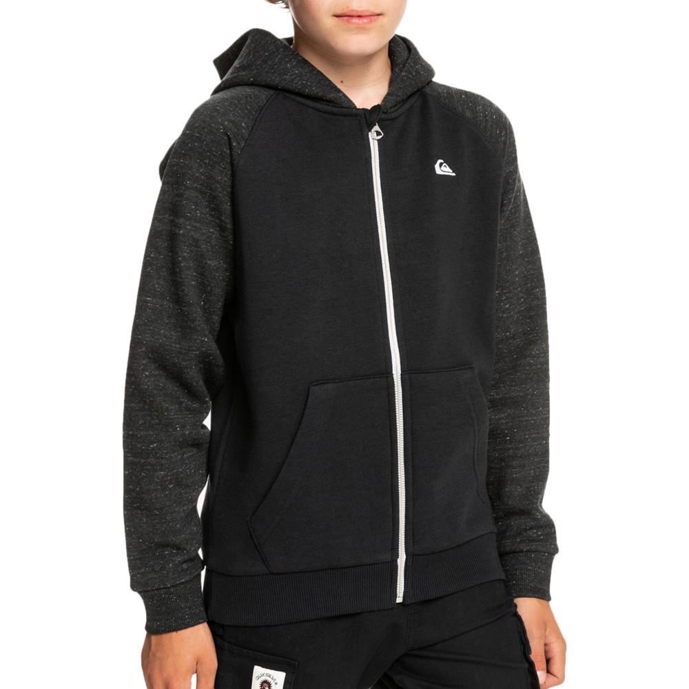 Quiksilver Sweat Zippé Noir Garçon Quiksilver Easy Day