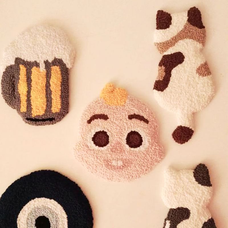 Embroidery Kingdom - DIY naaiset voor een cartoon-garenonderzetter (verschillende ontwerpen)