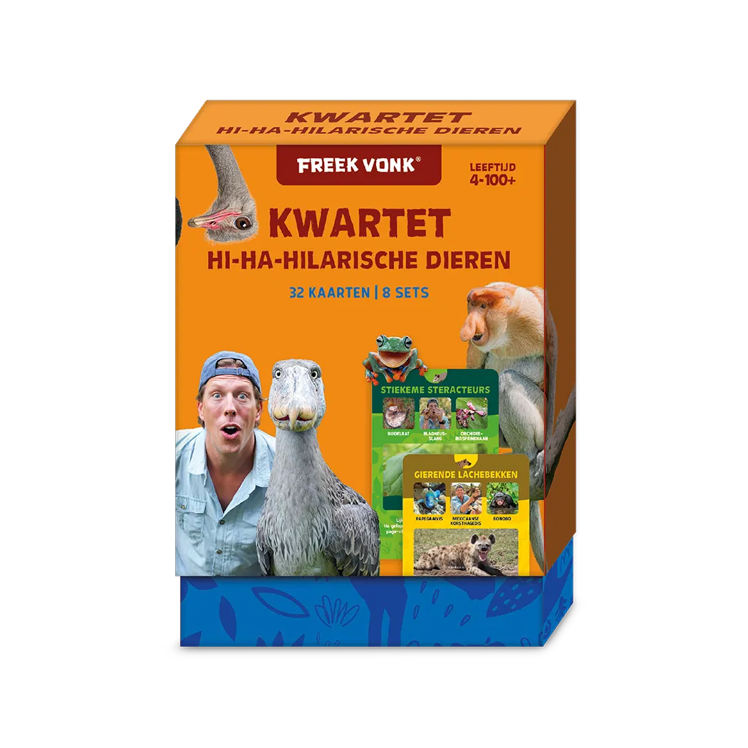 Freek Vonk Dierenkwartet Hi-Ha-Hilarische dieren