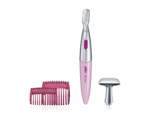 Braun Silk-épil FG 1100, Sølv, Hvit, AAA, Alkalinsk, 1.5 V, 120 min, 45 mm