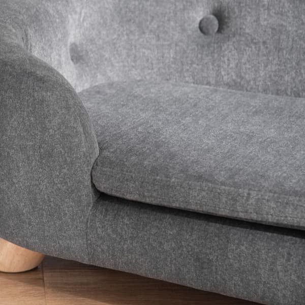 Pet Sofa Hundematte Hundeseng Hundesofa Hundesofa Kattesofa Med Pute Rygglomme Plysjskum Furu 70 X 47 X 30 Cm