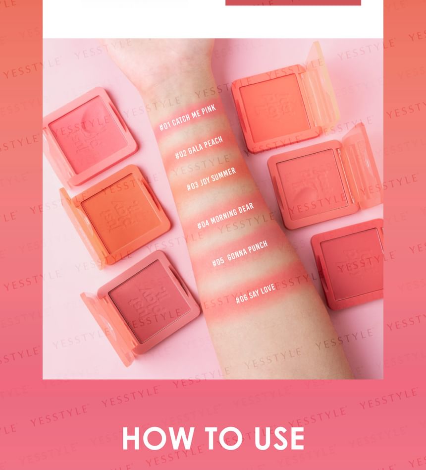 Cathy Doll - Skin Fit Jelly Blusher