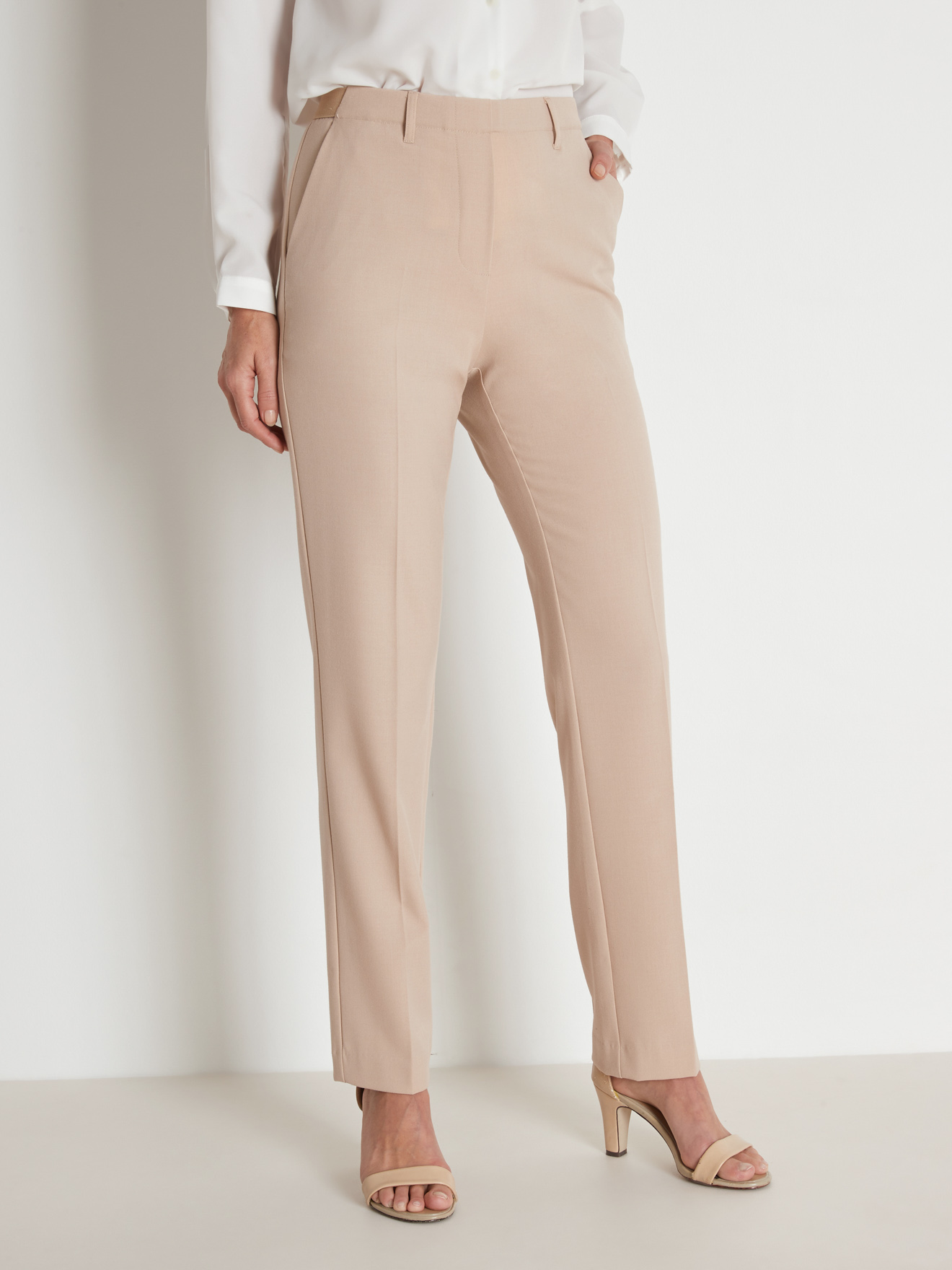 Pantalon entièrement élastiqué