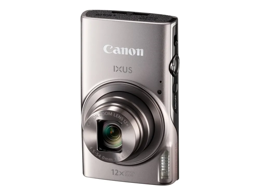 Canon IXUS 285 HS - Digitalkamera - kompakt - 20.2 MP - 1080p / 30 fps - 12x optisk zoom - Wi-Fi, NFC - sølv