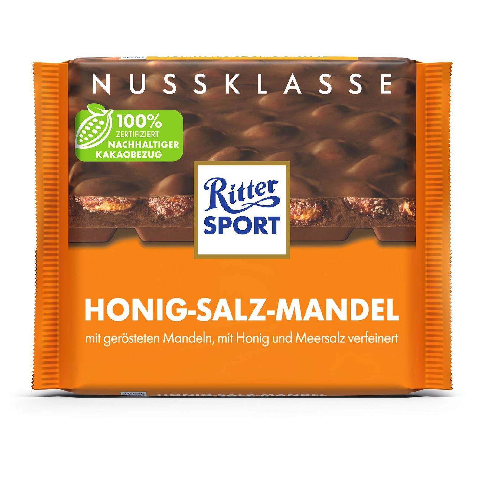 Ritter Sport Nuss-Klasse Honig Salz Mandel