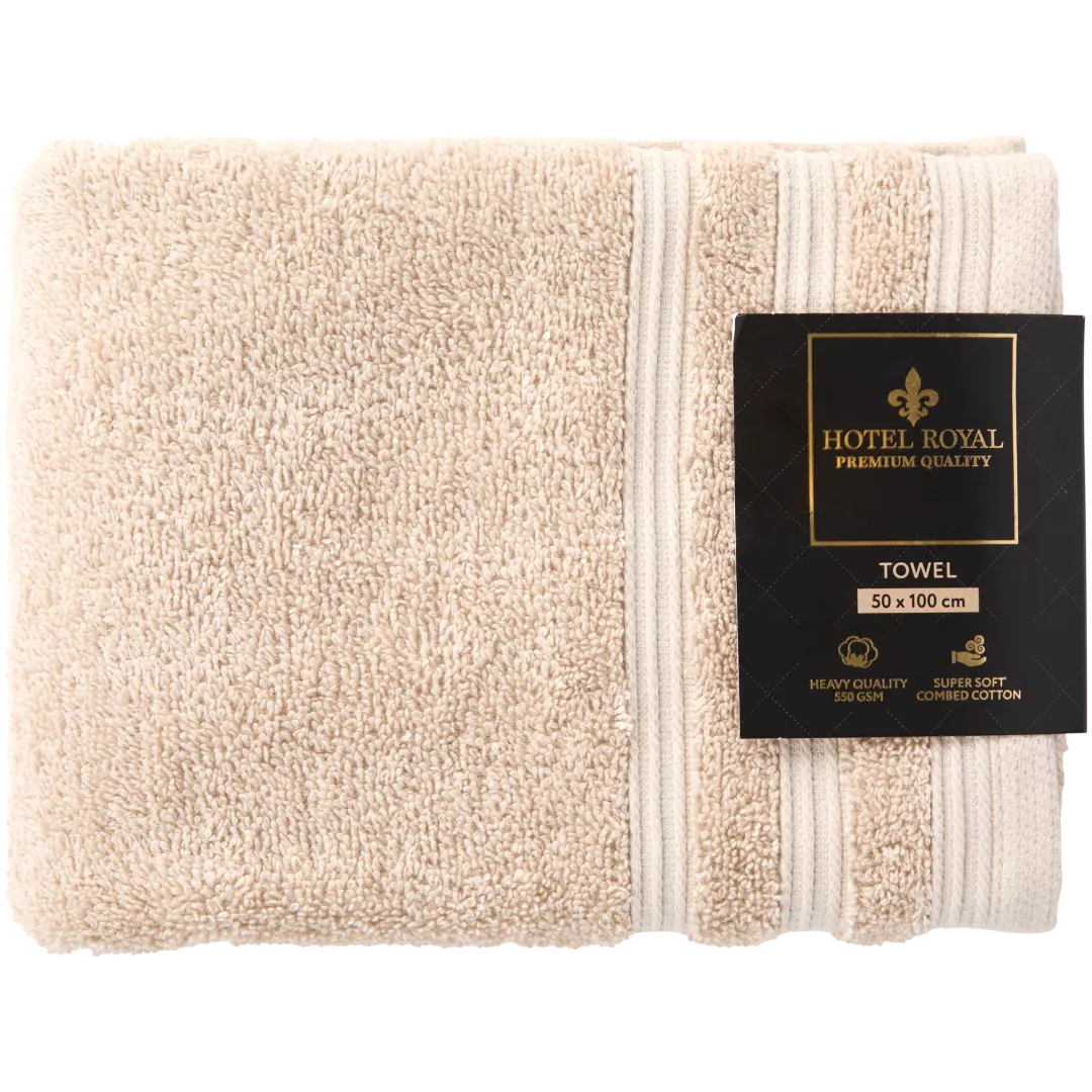 Serviette Hotel Royal Beige