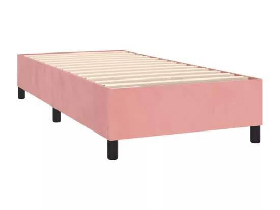 Sommier à lattes de lit Rose 80x200 cm Velours
