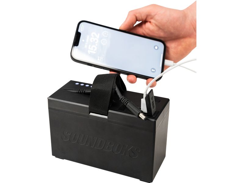 Soundboks The Battery Schnelles Laden in 2 Stunden