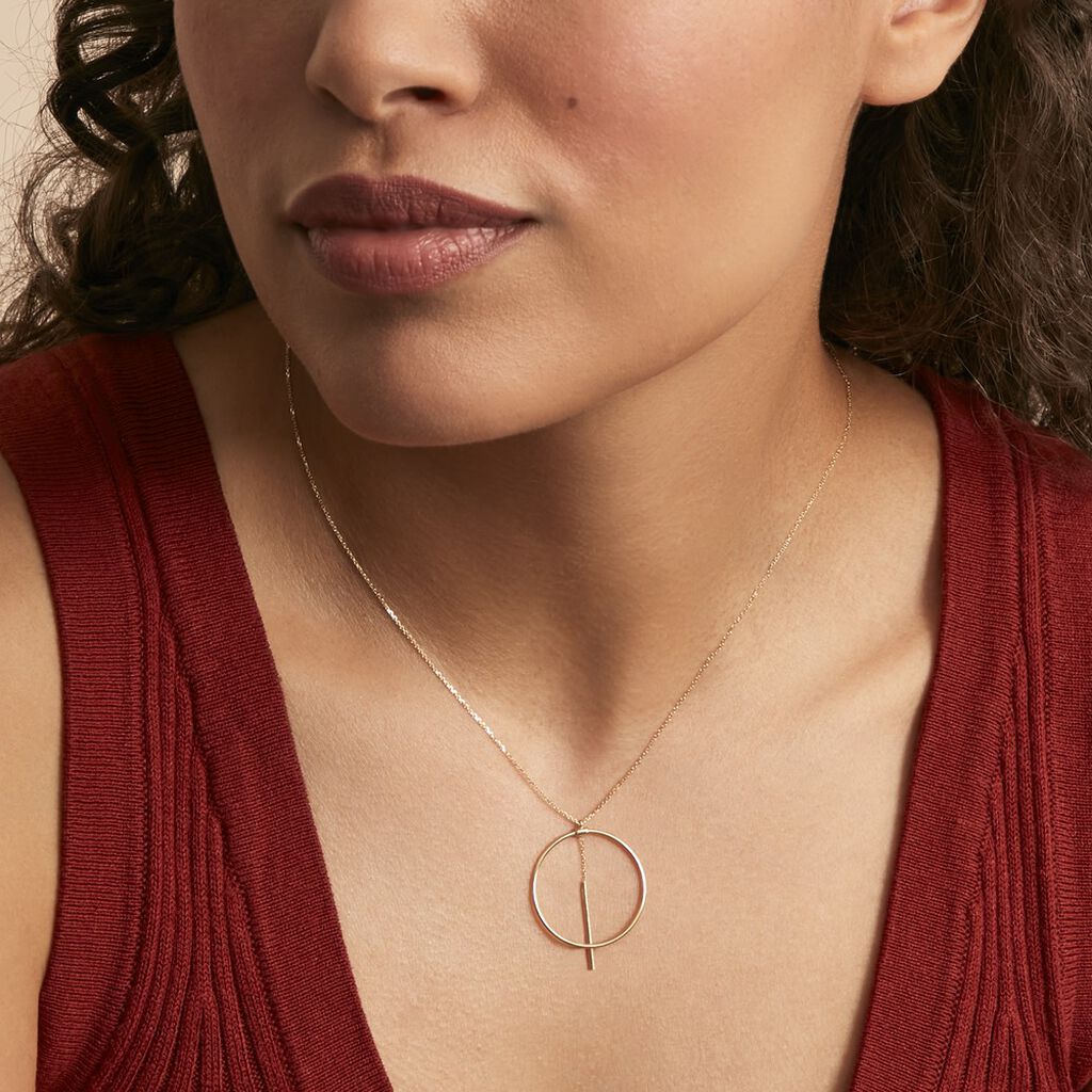 Collier Tila Or Jaune