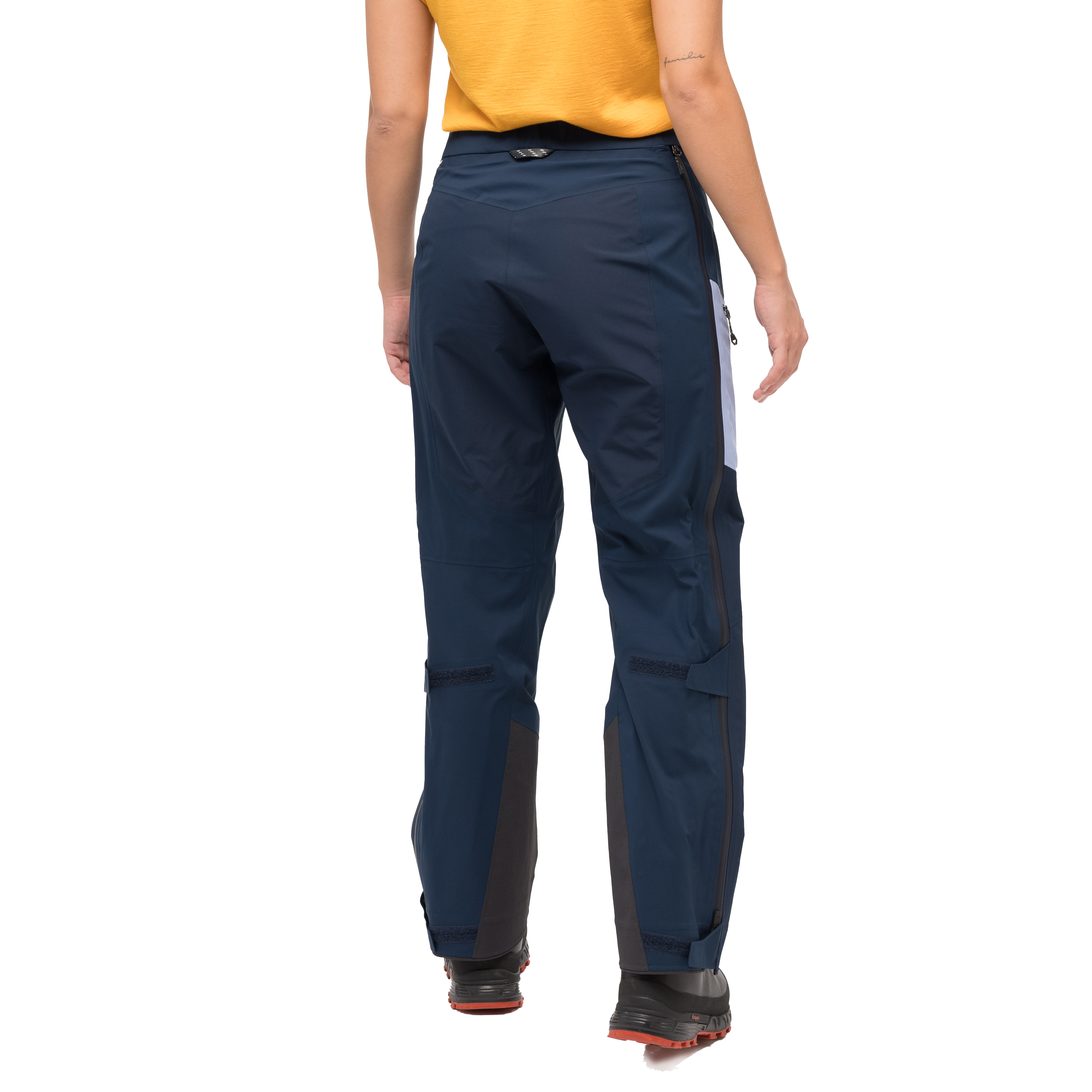 Tind 3L Shell Pants Dame Navy Blue/Blueberry Milk