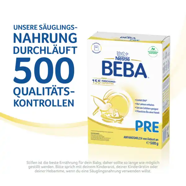 PRE Anfangsmilch von Geburt an