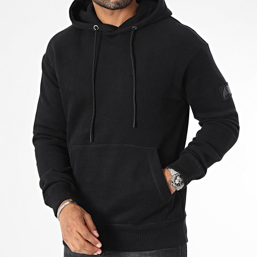 Sweat Capuche Classic Twill Noir