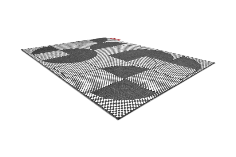 Fatboy Carpretty Petit outdoor vloerkleed 160x230 Jigsaw Black/white