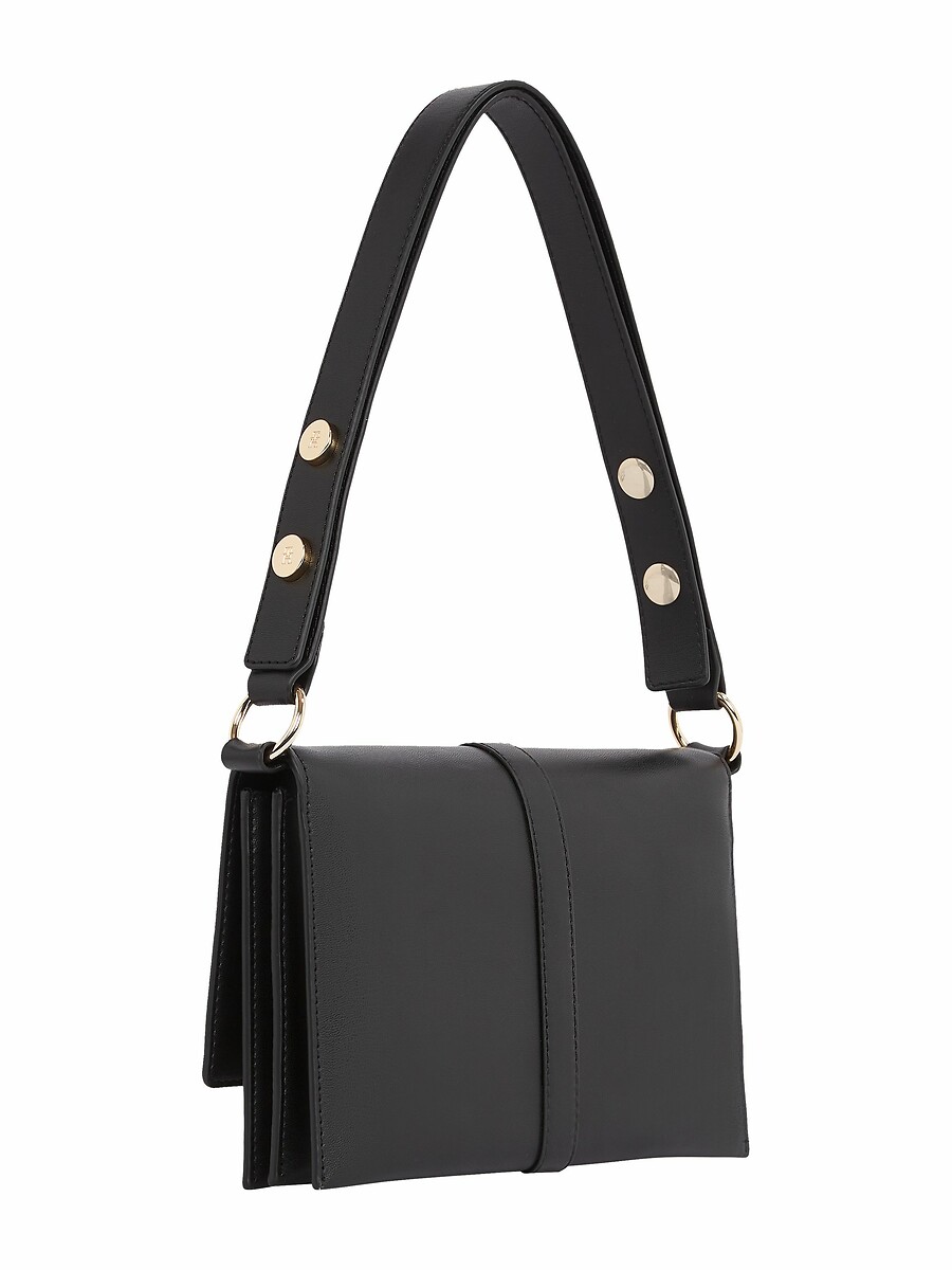 TOMMY HILFIGER<br>Bolsa de ombro com tachas TH HERITAGE