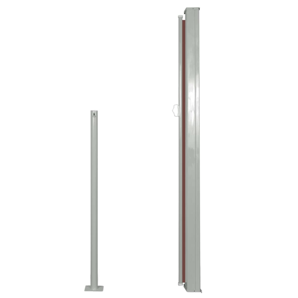 Auvent paravent store brise-vue latéral rétractable de patio jardin terrasse balcon protection visuelle écran 140 x 300 cm ma
