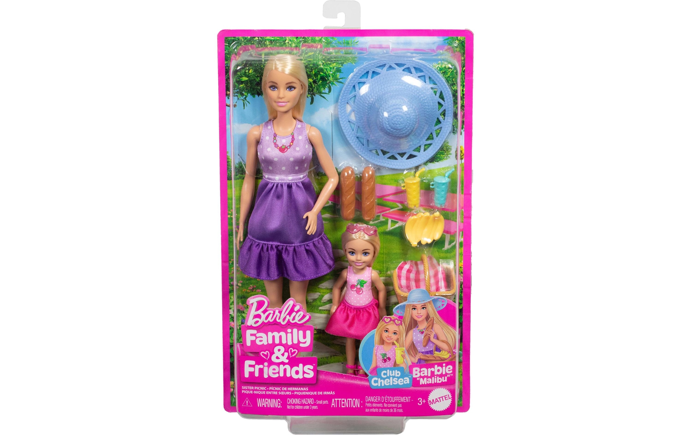 Barbie Anziehpuppe »Malibu and Chelsea 2er Pack«